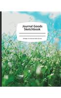 Journal Goods Sketchbook - Blue Sky Grass