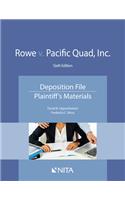 Rowe v. Pacific Quad, Inc.