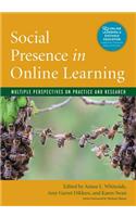 Social Presence in Online Learning