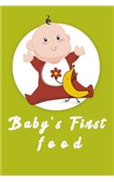 Baby's First Foods