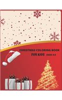 Christmas Coloring Book For Kids Ages 4-8: Christmas Activity Book.Includes-Coloring, Matching, Mazes, Drawing, Crosswords, Color By Number And Recipes book for boys and girls Ages 5,6,7,8,9 