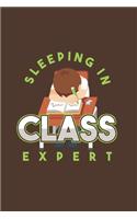 Sleeping in class Expert