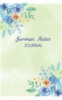 Sermon Notes Journal