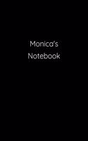 Monica's Notebook: Notebook / Journal / Diary - 6 x 9 inches (15,24 x 22,86 cm), 150 pages.
