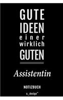 Notizbuch für Assistenten / Assistent / Assistentin