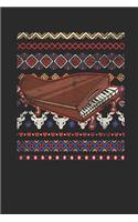 Christmas Sweater - Piano: Dotted Bullet Notebook - Christmas Gift for Kids, Women, Men Girls And Boys