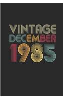 Vintage December 1985