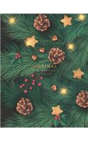 Christmas Tree Notebook