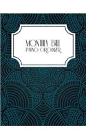 Monthly Bill Paying Organizer