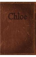 Chloe: Simulated Leather Writing Journal