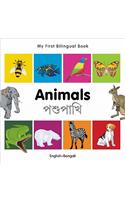 My First Bilingual Book-Animals (English-Bengali)