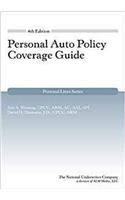 Personal Auto Policy Coverage Guide 4th Edition