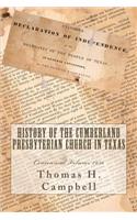 History of the Cumberland Presbyterian Church in Texas