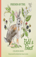 Friends of the Field and Forest Coloring Book