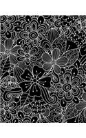 Journal Notebook Flower Pattern 1