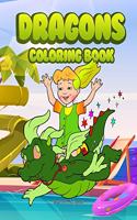 Dragons coloring book