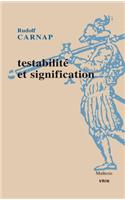 Testabilite Et Signification
