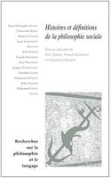 Histoires Et Definitions de la Philosophie Sociale