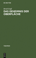 Geheimnis der Oberfläche