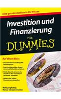 Investition und Finanzierung fur Dummies