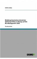 Medienpräsentation deutscher Spitzenpolitiker in Bezug auf die Bundestagswahl 2002