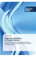 Internationalisation of People Names: (English)
