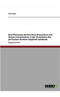 Zum Phänomen der Politikverdrossenheit und dessen Interpretation in der Perspektive des politischen Denkens Siegfried Landshuts