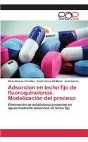 Adsorcion en lecho fijo de fluoroquinolonas. Modelización del proceso