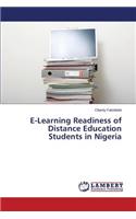 E-Learning Readiness of Distance Education Students in Nigeria