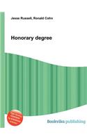 Honorary Degree: (English)