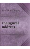 Inaugural Address