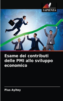 Esame dei contributi delle PMI allo sviluppo economico