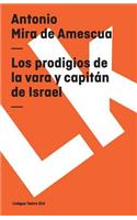 Los prodigios de la vara y capitán de Israel