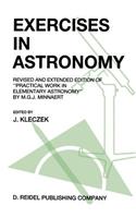 Exercises in Astronomy