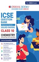 Oswaal ICSE Question Bank Class 10 Chemistry Hardcover Book (For 2024 Board Exams)