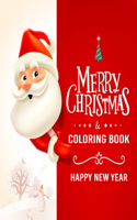 Merry Christmas Coloring Book Happy New Year