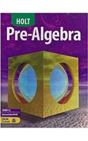 Holt Pre-Algebra: Student Edition 2004