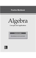 Algebra Practice Workbook: Concepts and Applications