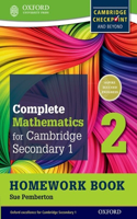 Complete Mathematics for Cambridge Secondary 1 Homework Book 2 (Pack of 15)