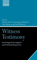 Witness Testimony