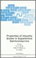 Properties of Impurity States in Superlattice Semiconductors