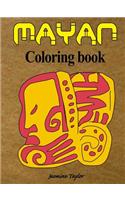 Mayan Coloring Book