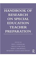 Handbook of Research on Special Education Teacher Preparation