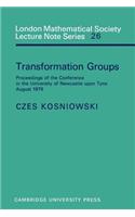 Transformation Groups