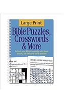 Large Print Bible Puzzles, Crosswords & More