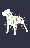 Pitbull Notebook - Christmas Gift for Pitbull Lovers - Pitbull Journal