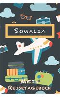 Somalia Mein Reisetagebuch: 6x9 Kinder Reise Journal I Notizbuch zum Ausfüllen und Malen I Perfektes Geschenk für Kinder für den Trip nach Somalia