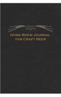 Home Brew Journal for Craft Beer