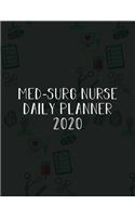 Med-Surg Nurse Daily Planner 2020