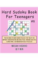 Hard Sudoku Book For Teenagers #15